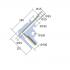 Adapters & Connectors: Barb to Female 1/4''-28 Elbow Plastic Joint, PP/PTFE Material, 30 Pieces/Pk